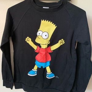Bart Simpson Graphic Sweater